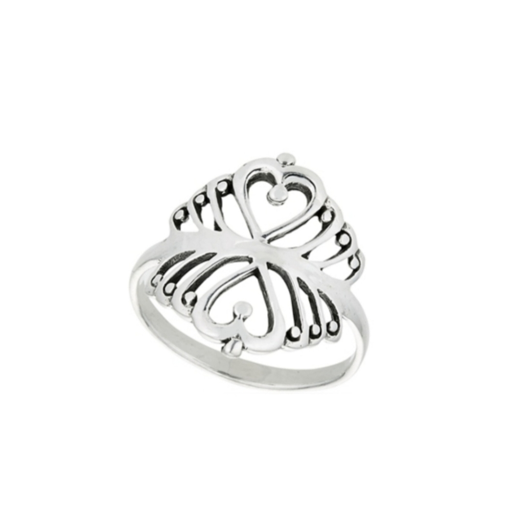 ♥️ TWIN HEARTS RING